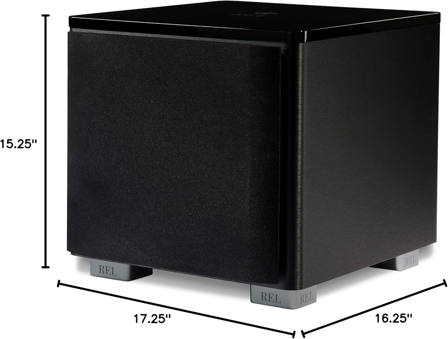 Dimensions of REL HT/1205 MKII subwoofer