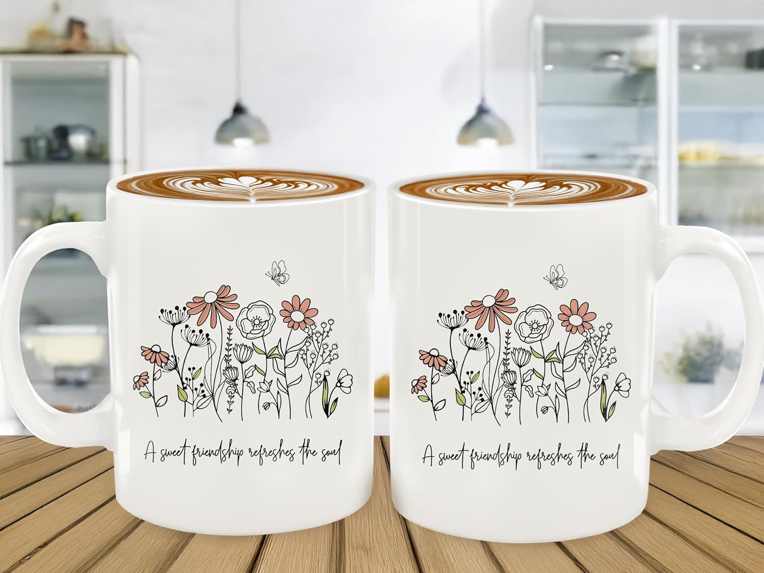 Christian Gifts for Women Ceramic Mug, Religious Gifts, Inspirational Bible Verse Coffee and Tea Mug, Christian Gift for Sister Mom Bestie, Microwave and Dishwasher-Safe(White-Sweet Friendship) - Image 7
