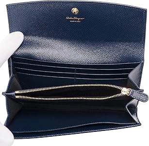 Amazon | フェラガモ FERRAGAMO 長財布 22 O001 737293 ガンチーニ