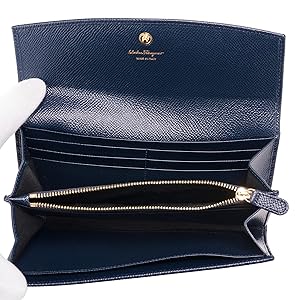 ✨正規品✨美品　Ferragamo 長財布　ガンチーニクロジャー　ガンチーニ フェラガモ 長財布 財布 レディース ダブル ガンチーニ ブラック