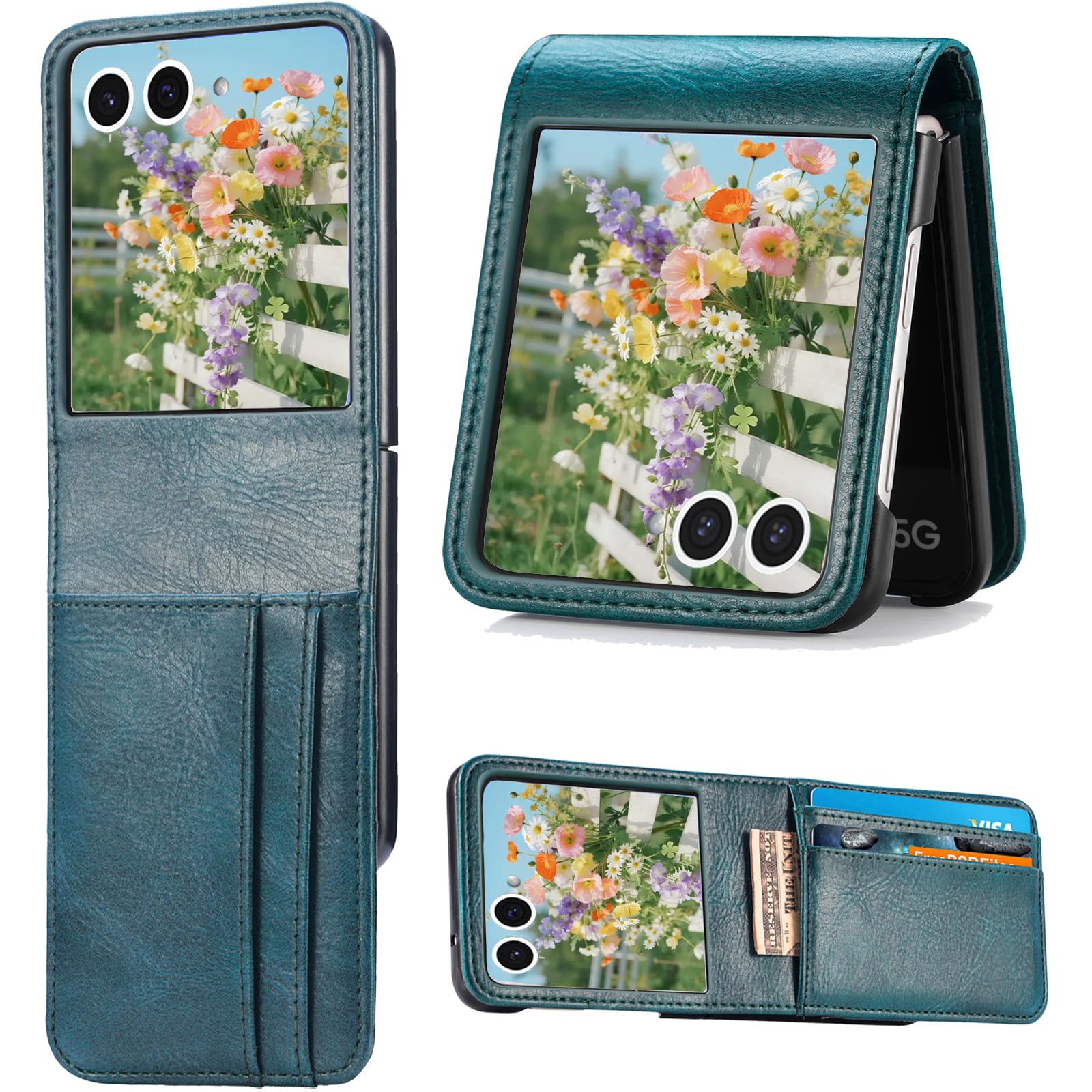Amazon.co.jp: Ysnzaq ウォレットケース Samsung Galaxy Z Flip 8用