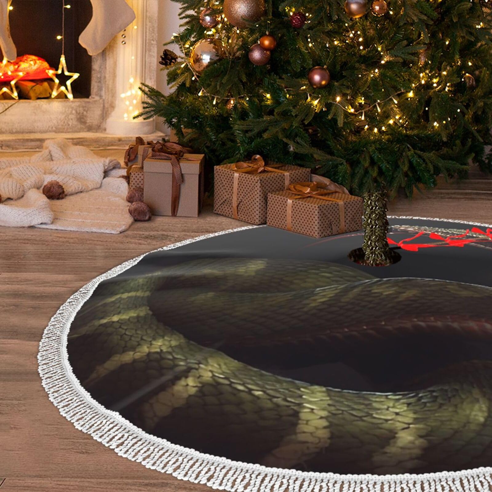 Housse de base pour décoration de sapin de Noël 122 cm aux finitions premium