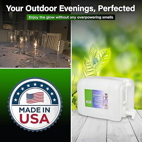 Miniatura 56 de Lámpara de aceite Firefly, usa combustible limpio, clean-128 Puro,Fórmula de citronela,Fórmula de eucalipto,https:/ www.Yaxa/dp/undefined