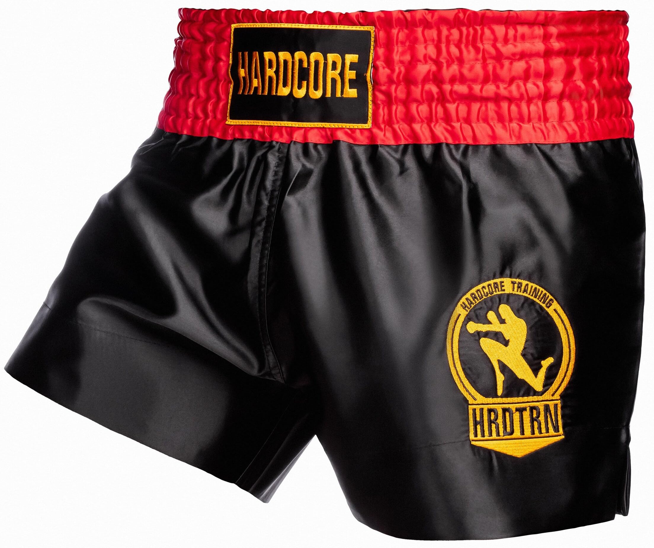 Hardcore Training Classic Muay Thai Pantaloncini Uomo Kickboxing Boxe Combattimento MMA Sparring