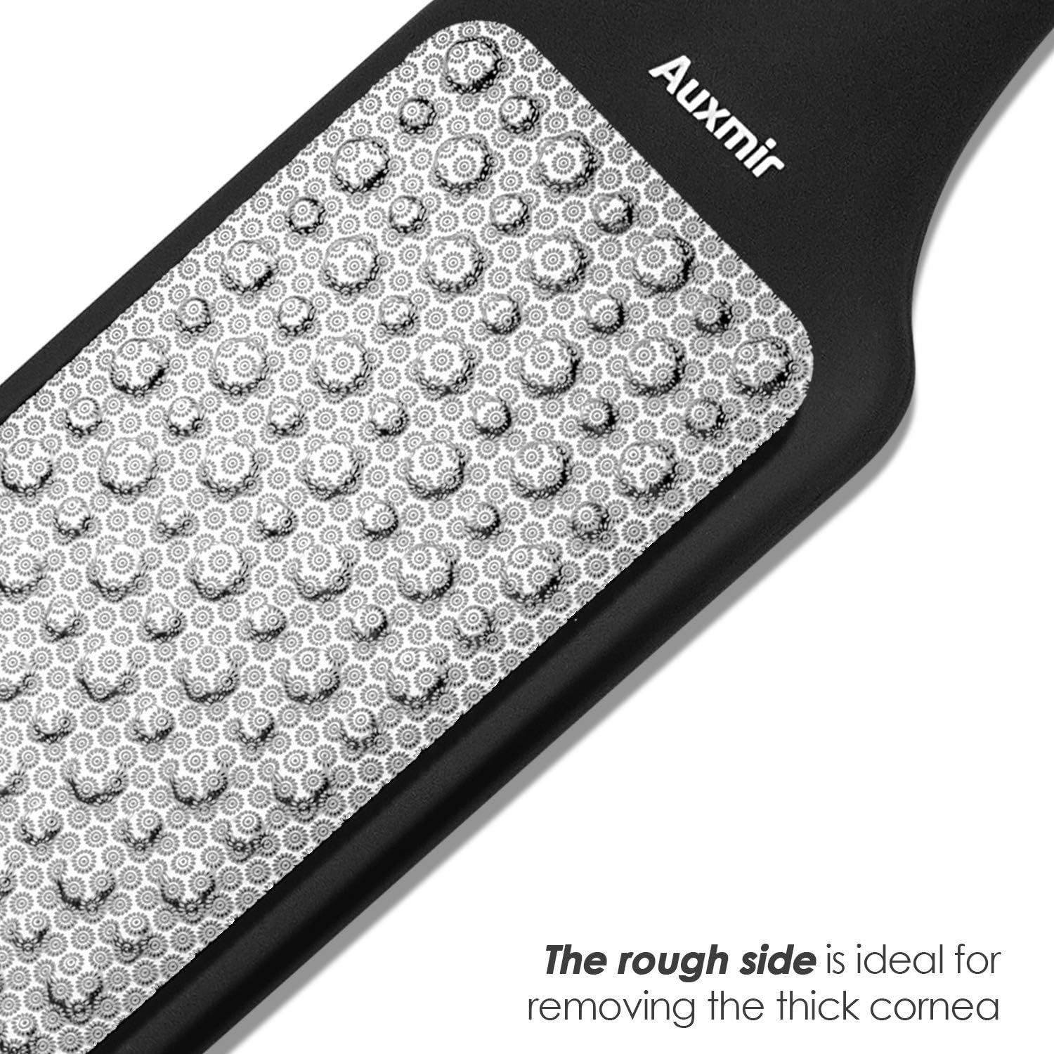 Auxmir Foot File, Stainless Steel Pedicure Tool, Professional Hard Skin Remover Set for Foot