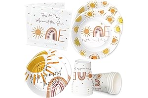 First Trip Around the Sun Plates and Napkin Sets