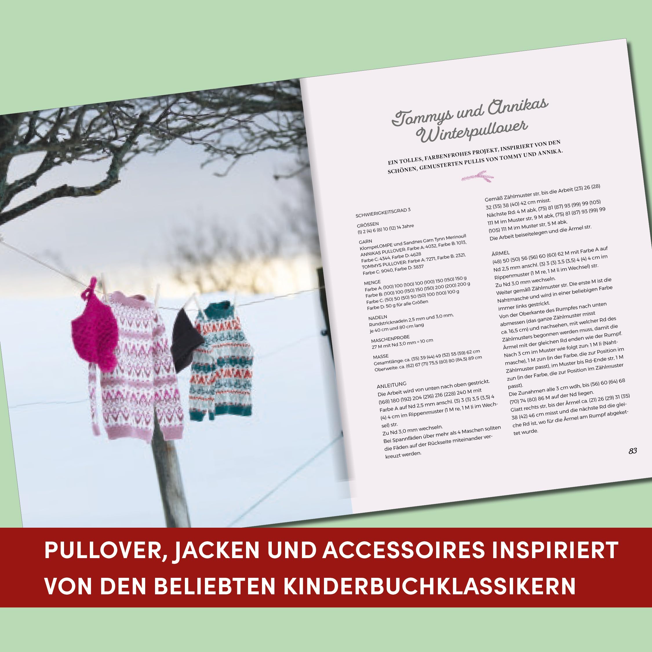 Astrid Lindgrens Welt - Das Strickbuch: Von Klompelompe