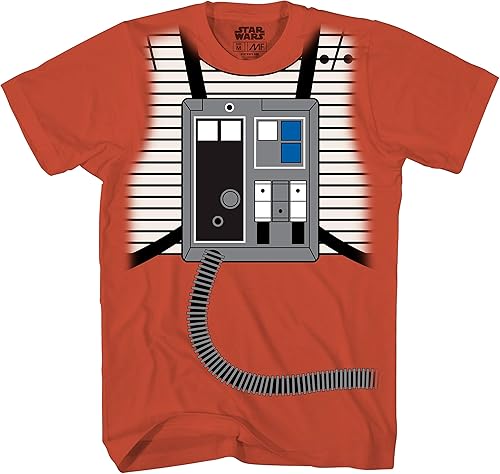 STAR WARS Rebel Pilot Luke Skywalker Costume Suit Adult T-Shirt