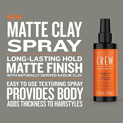 Miniatura 2 de American Crew Spray de arcilla mate de 5.1 onzas líquidas (paquete de 2)