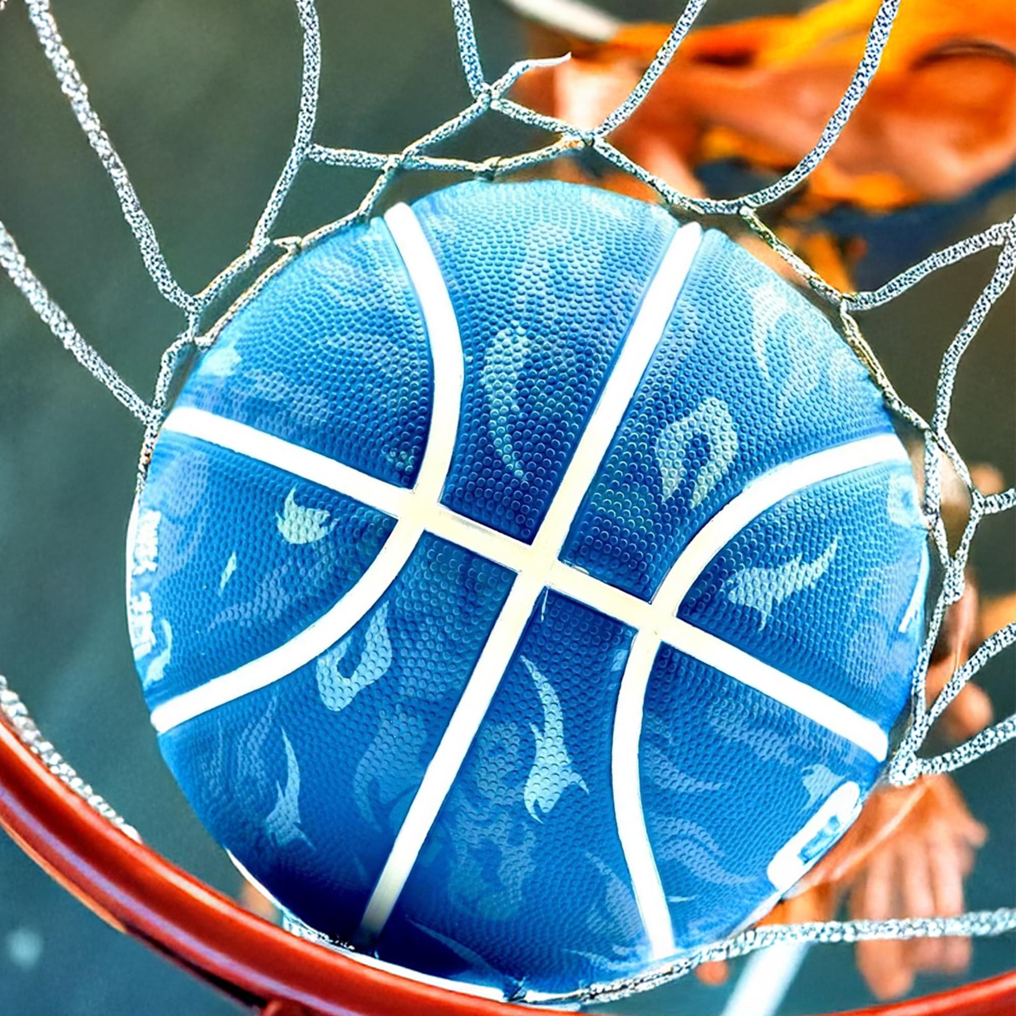 Hsport CBA Pro Basketbol Topu İç ve Dış Mekan Saha için Uygun Üst Kalite No: 5 Kaymaz Kauçuk 6 Katma