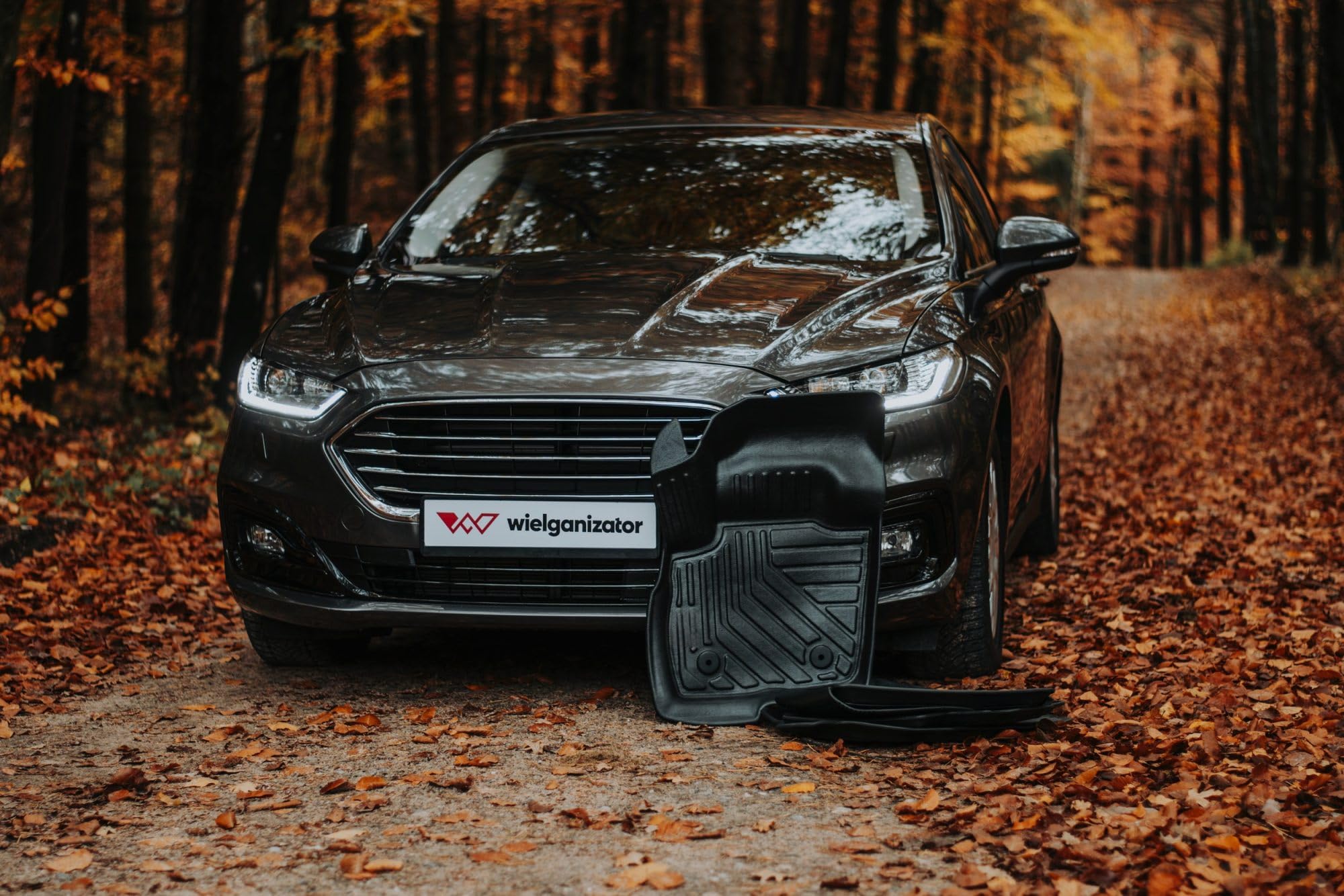 Dywaniki gumowe kompatybilne z DS DS 3 Crossback (2018-), komplet, RUBATRO