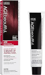 AGEbeautiful Permanent Liqui Creme Hair Color Dye | 100% Gray Coverage | Anti-Aging | Professional Salon Coloring