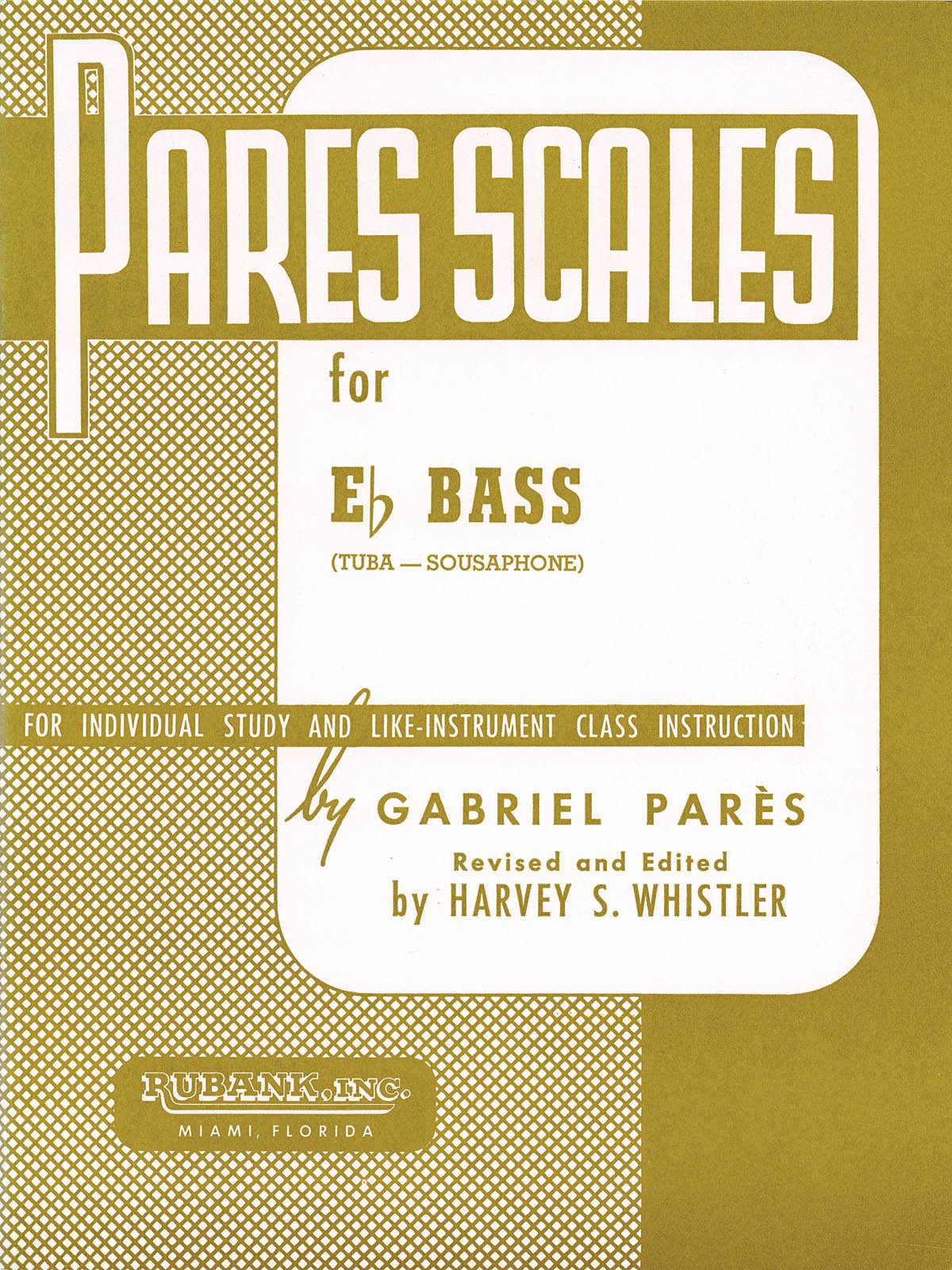 Pares Scales: E-flat Tuba (B.C.)