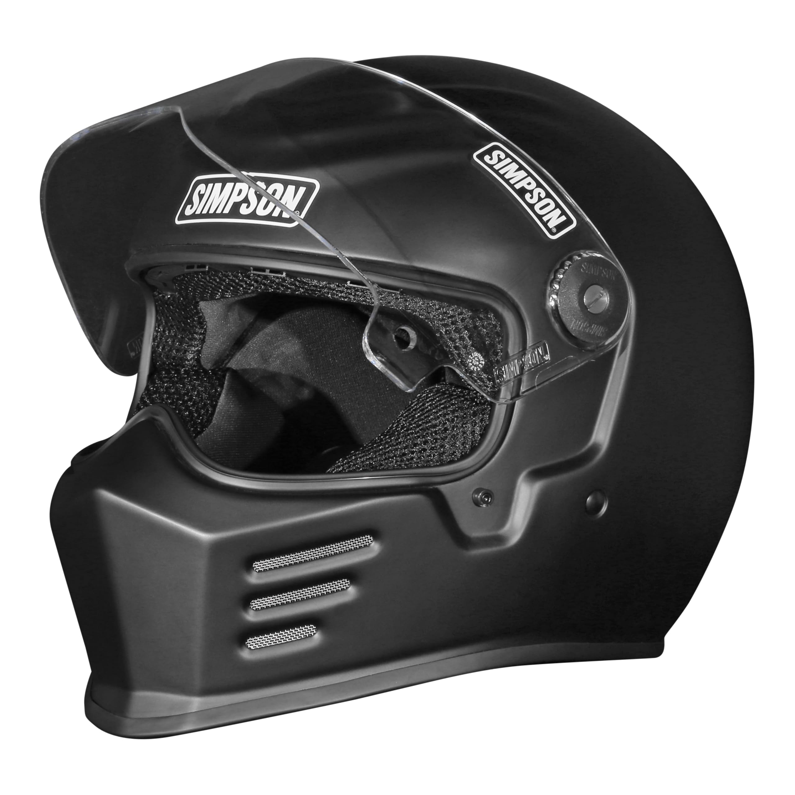 OB33XL OUTLAW BANDIT 3.0 HELMET FLAT BLACK EXTRA LARGE