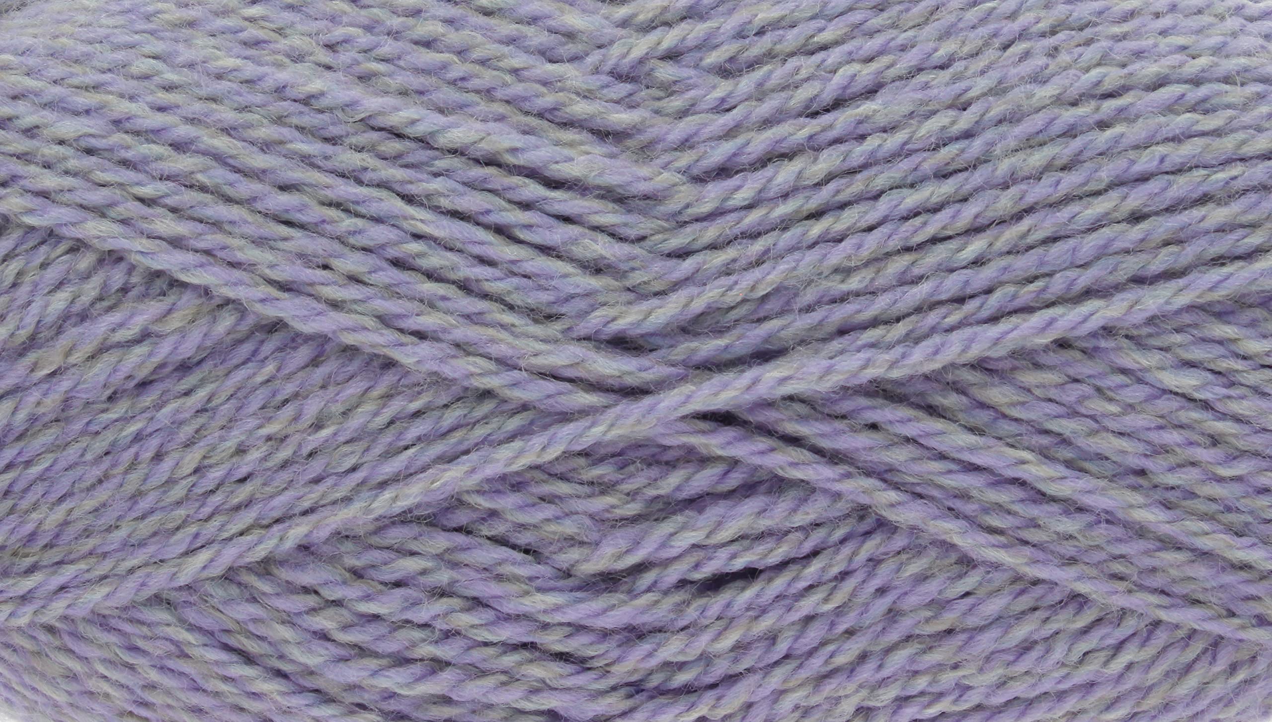 King Cole Big Value Poplar Chunky 1005 Acrylic Knitting Yarn (Sweet Lavender 4346)
