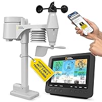 National Geographic Stazione meteo wireless con sensore da esterno WLAN
