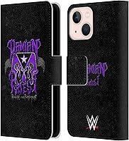 Vista 44 de Head Case Designs Officially Licensed WWE Portrait Damian Priest Leather Wallet Case Compatible with Apple iPhone 7 Plus/iPhone 8 Plus