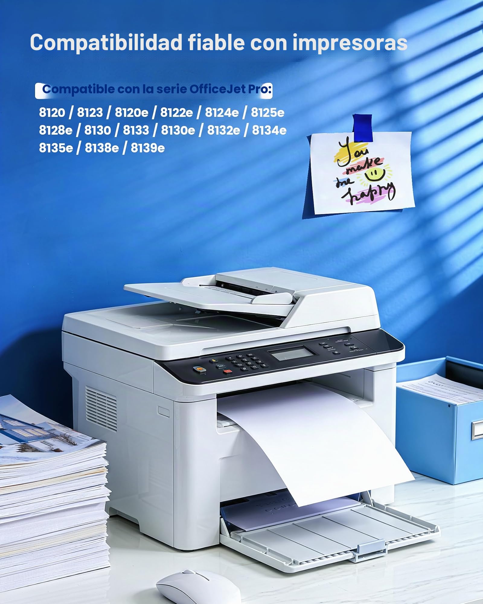 Cartuchos de tinta 924 de repuesto para HP 924 para HP OfficeJet Pro 8120e OfficeJet Pro 8122e 8124e 8125e 8132e 8134e 8135e 8130e 8138e 8139e impresora fotográfica de inyección de tinta, impresión