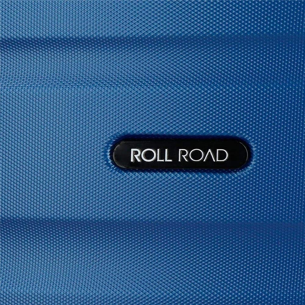 Roll Road Flex Maleta Rígida Fabricada en ABS, un Material, Cierre de combinación Lateral 4 Ruedas Dobles Equipaje Mano, Práctico Interior con un Compartimento — view 160