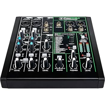 Mackie ProFX6v3 ミキサー 美品（箱・説明書付き） Amazon.com: Mackie ProFX6V3 - Analog Mixer : Musical Instruments