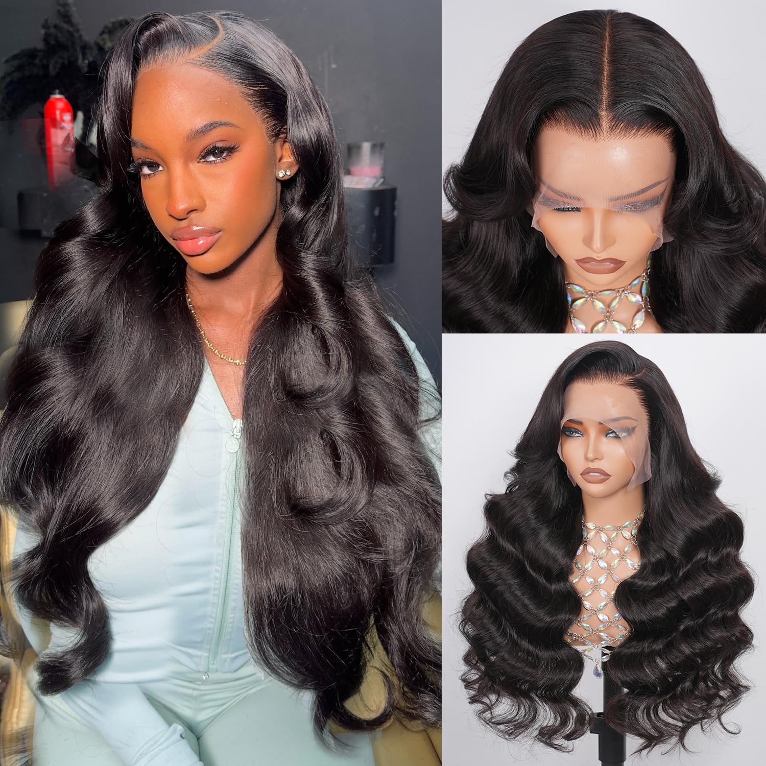 Amazon.com: Yamikk hair: 13x5 Frontal Wigs