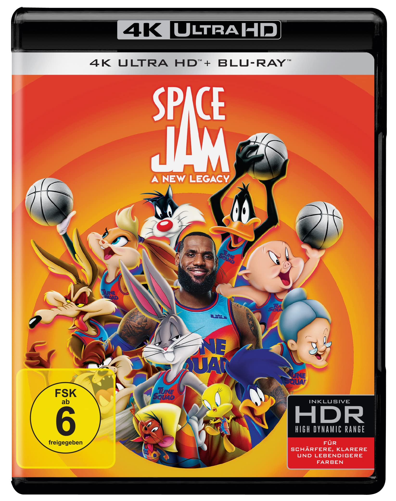 Space Jam: A New Legacy Blu-ray para una tarde de cine familiar con los Looney Tunes en casa