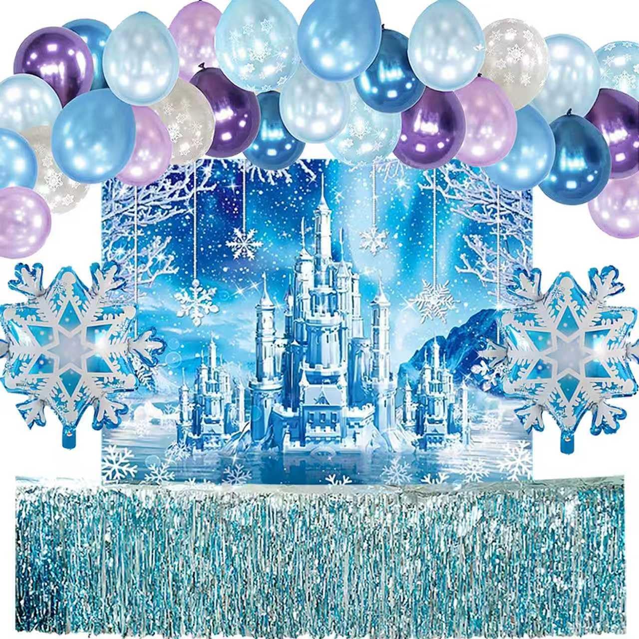 Trunk or Treat Car Decorations Kit Ice Castle Background for Halloween Trunk or Treat Suv Decorations Kit