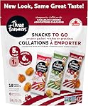 Three Farmers Healthy Boîtes à snack de variétés - Roasted, haute teneur en protéines & Fibre - Chilli doux & Haricots à fèves d'aneth, BBQ Pois chiches x 18 Pack, pour adultes et enfants - Sans gluten, faible teneur en calories, non OGM