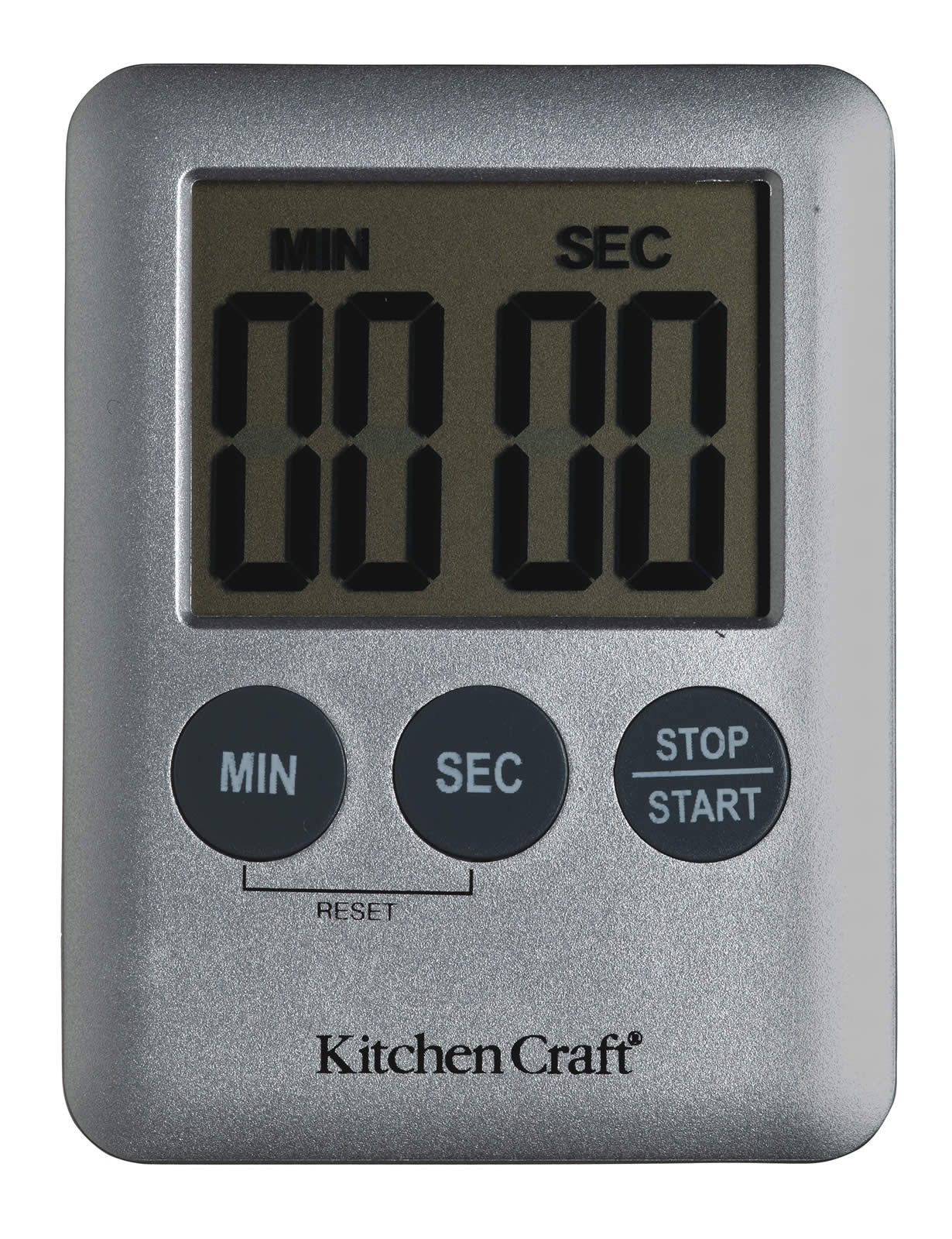 Kitchencraft Black Display Of 24 Slimline Digital Timers
