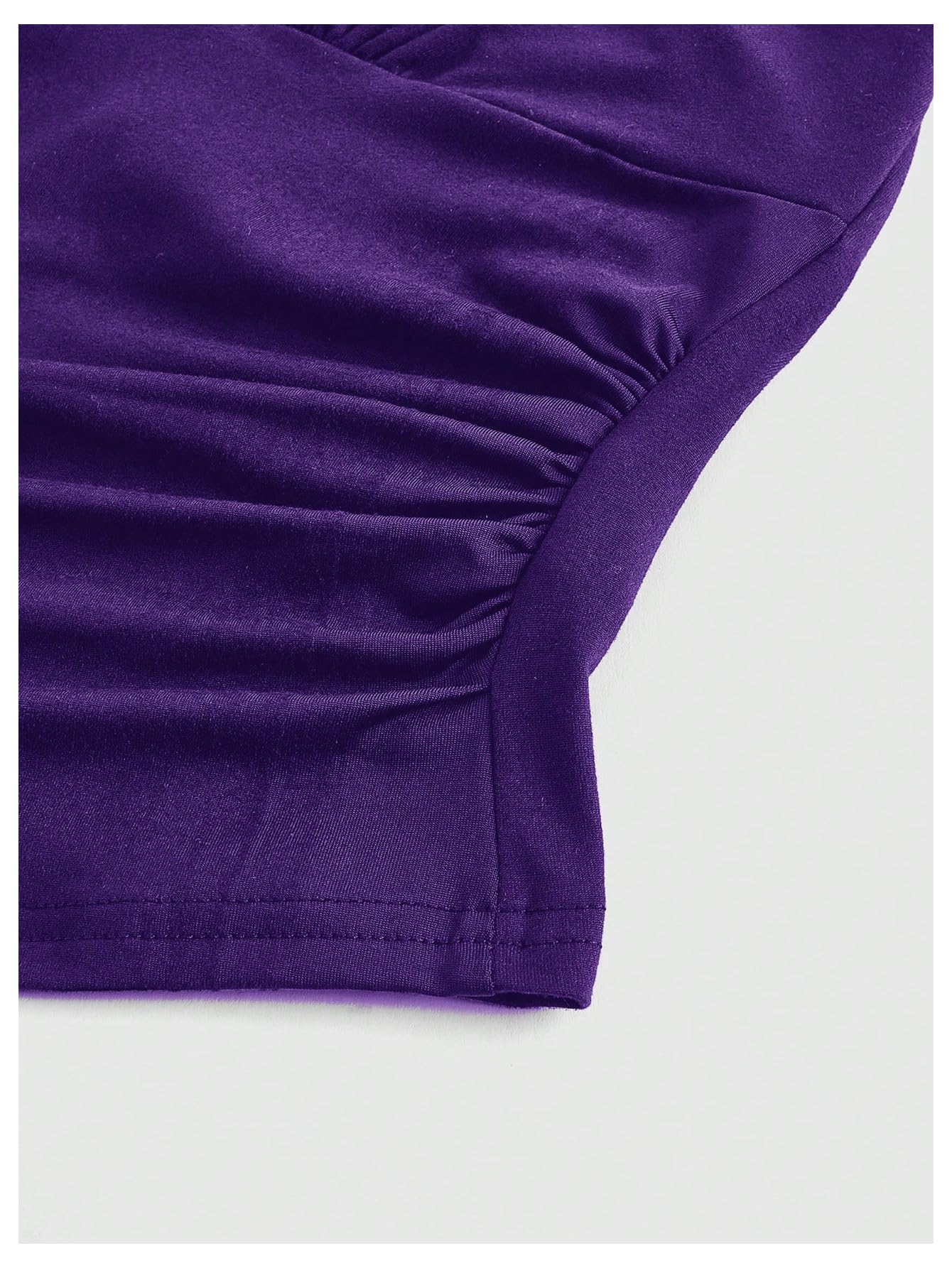 WDIRARA Women's Leopard Print Ruched Halter Crop Tops V Neck Tie Back Sleeveless Slim Fit Cami Tops