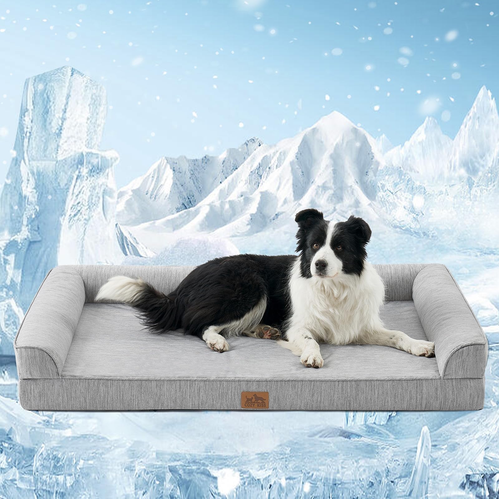 COZY KISS Cooling Dog Bed