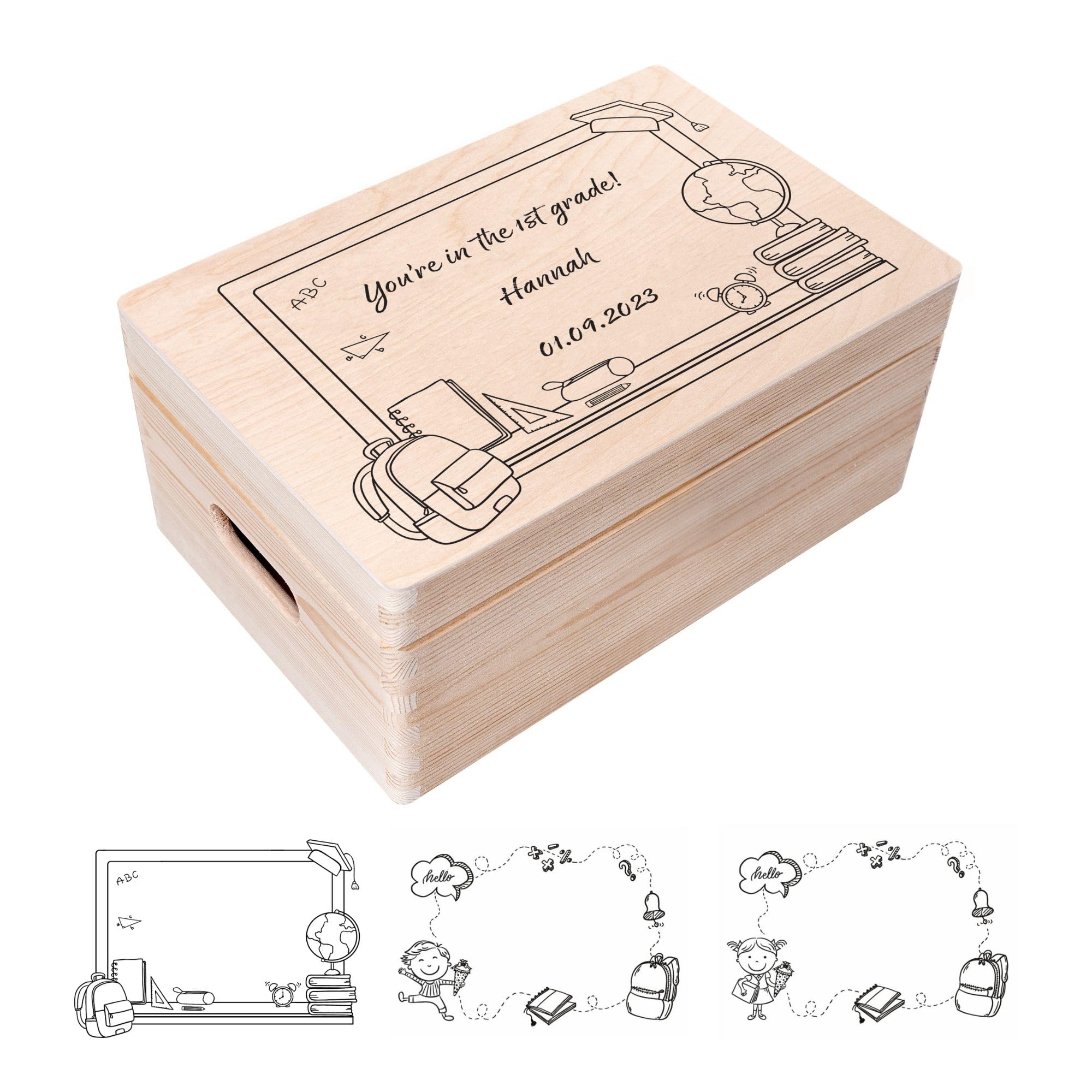 Creative Deco Personalised First Day of School Gift | Starting School Gifts — image 1