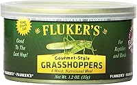 Vista 11 de Fluker's Alimento enlatado gourmet para reptiles, peces, pájaros y animales pequeños, cucarachas Dubia, 1.2 oz