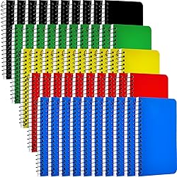 50 Pack Small Spiral Notebooks 5 x 3 Inch Memo Note Pad College Ruled Pocket Notebook 60 Sheets Wirebound Memo Pad Mini Notebook Notepads for Home Office School
