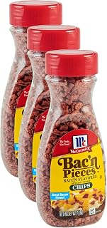 McCormick Bac'n Pieces Bacon Flavored Chips, 4.1 Oz (Pack of 3)