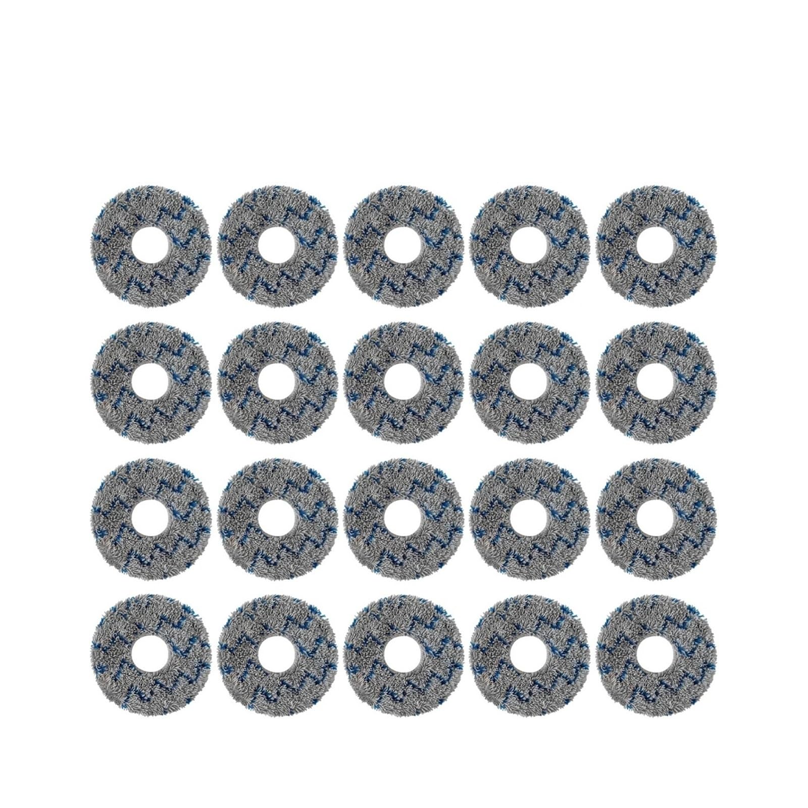 AIHDBCL Compatible For JONR， P20 PRO Vacuum Robot Accessories, Mop Cloth Parts Replacement(20ps)