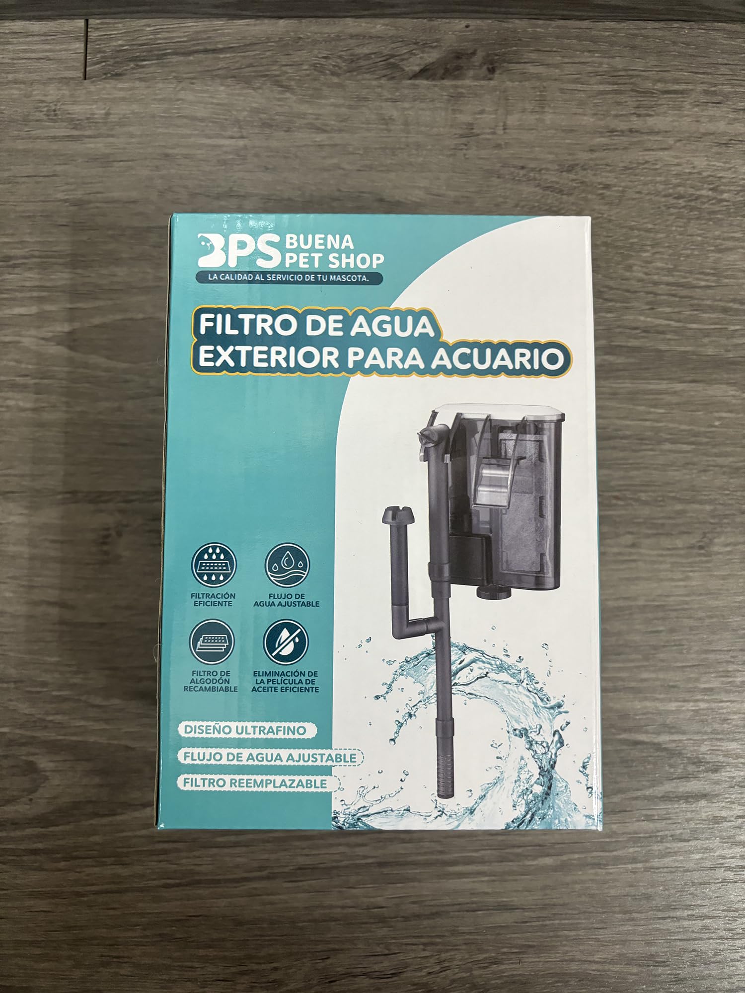 BPS Filtro professionale Acquario Filtro a zaino esterno per acquario Risparmio energetico BPS-6146