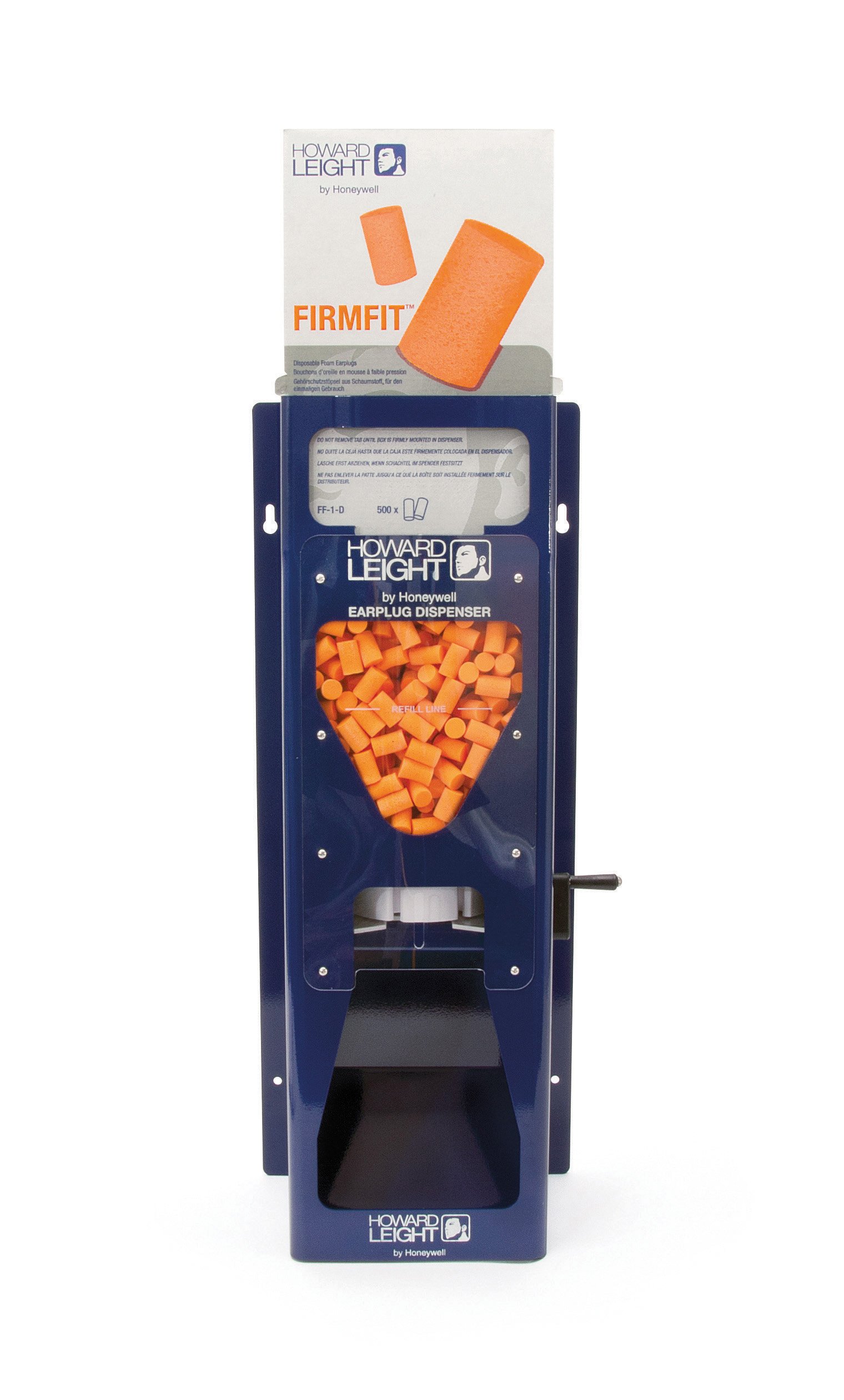 HOWARD LEIGHT by Honeywell 3301273 LS500 Spender - Aluminium Gehörschutzstöpsel-Spender - Modern, Mehrfarbig