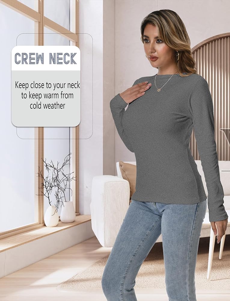トップス CLANE SLANT CUT THERMAL TOPS 71oRnHeASqL._AC_SY350_QL65_.jpg
