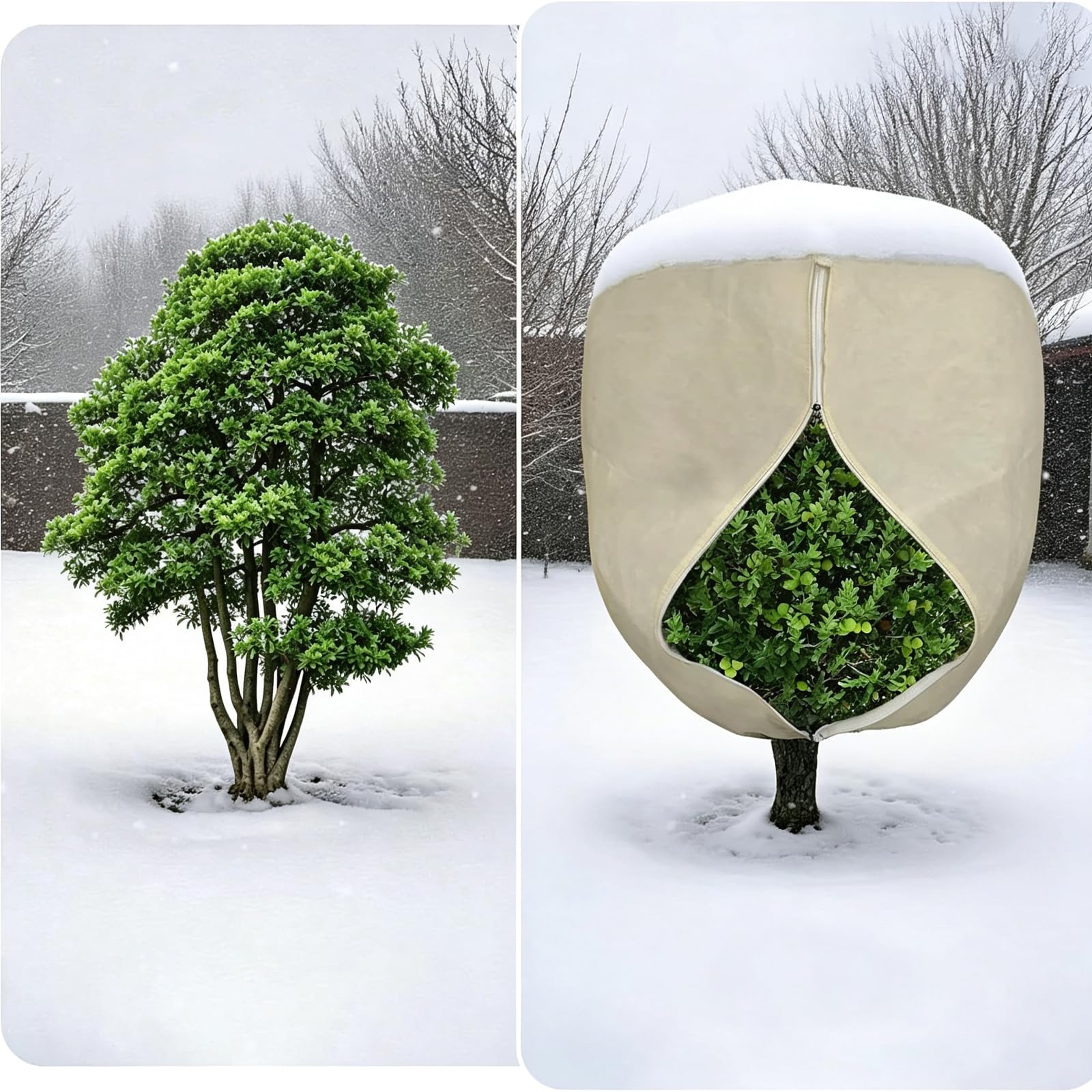250 * 360cm Housse de Protection pour Plantes