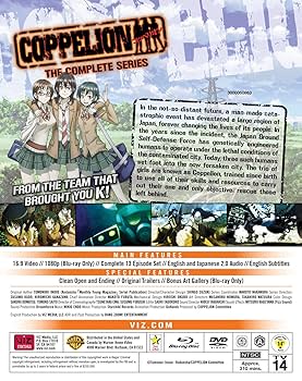 【DVD】コッペリオン COPPELION Amazon.com: Coppelion: The Complete Series (BD Combo) [Blu