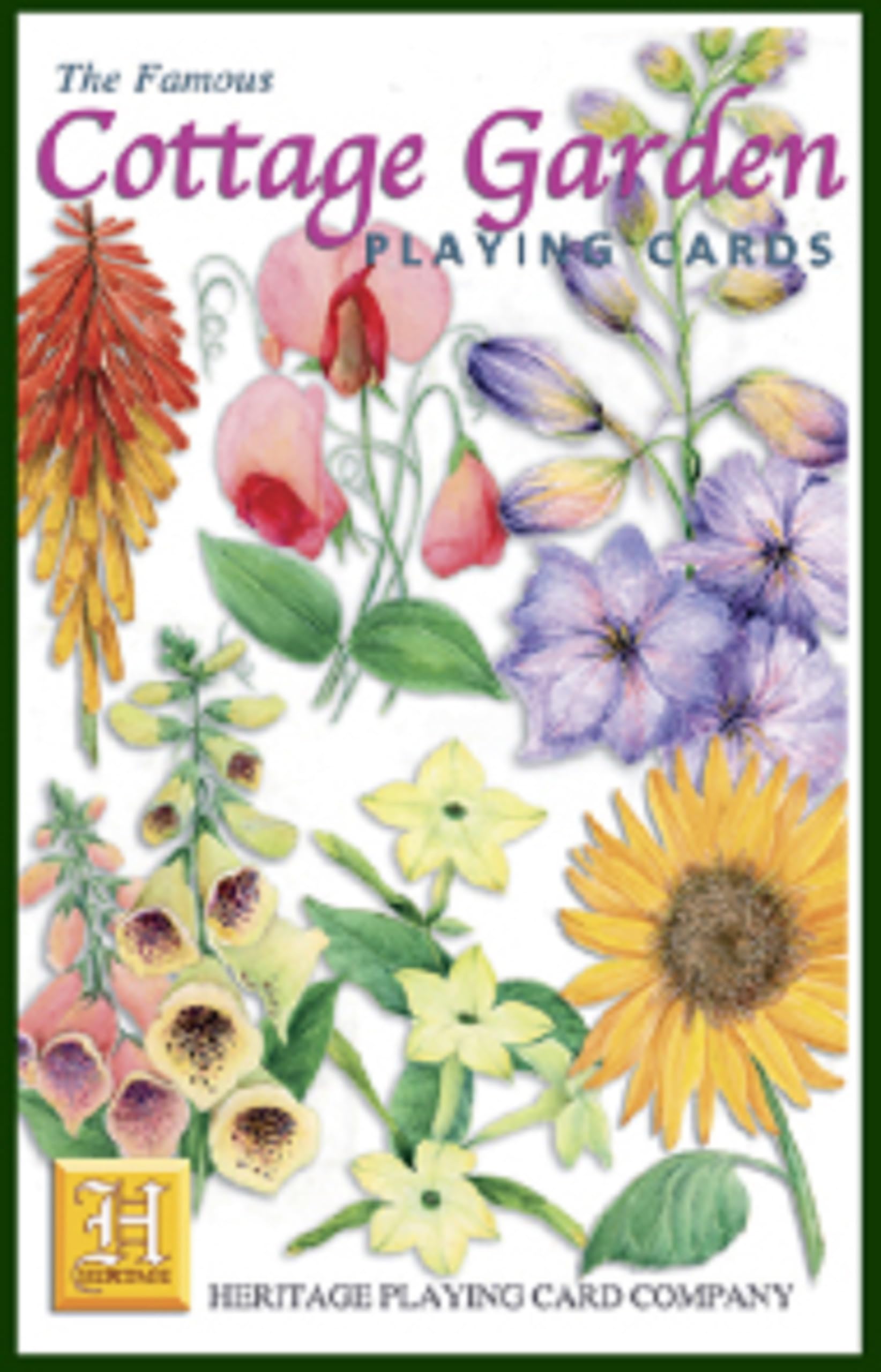 Heritage Playing Card - Cottage Garden Playing Cards