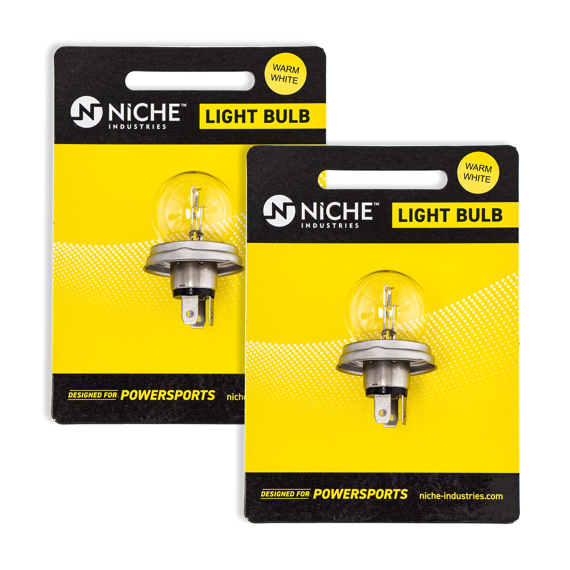  Beauty レフィル×2個 Amazon.com: NICHE R2 Headlight Bulb High Low Beam Set for 1985
