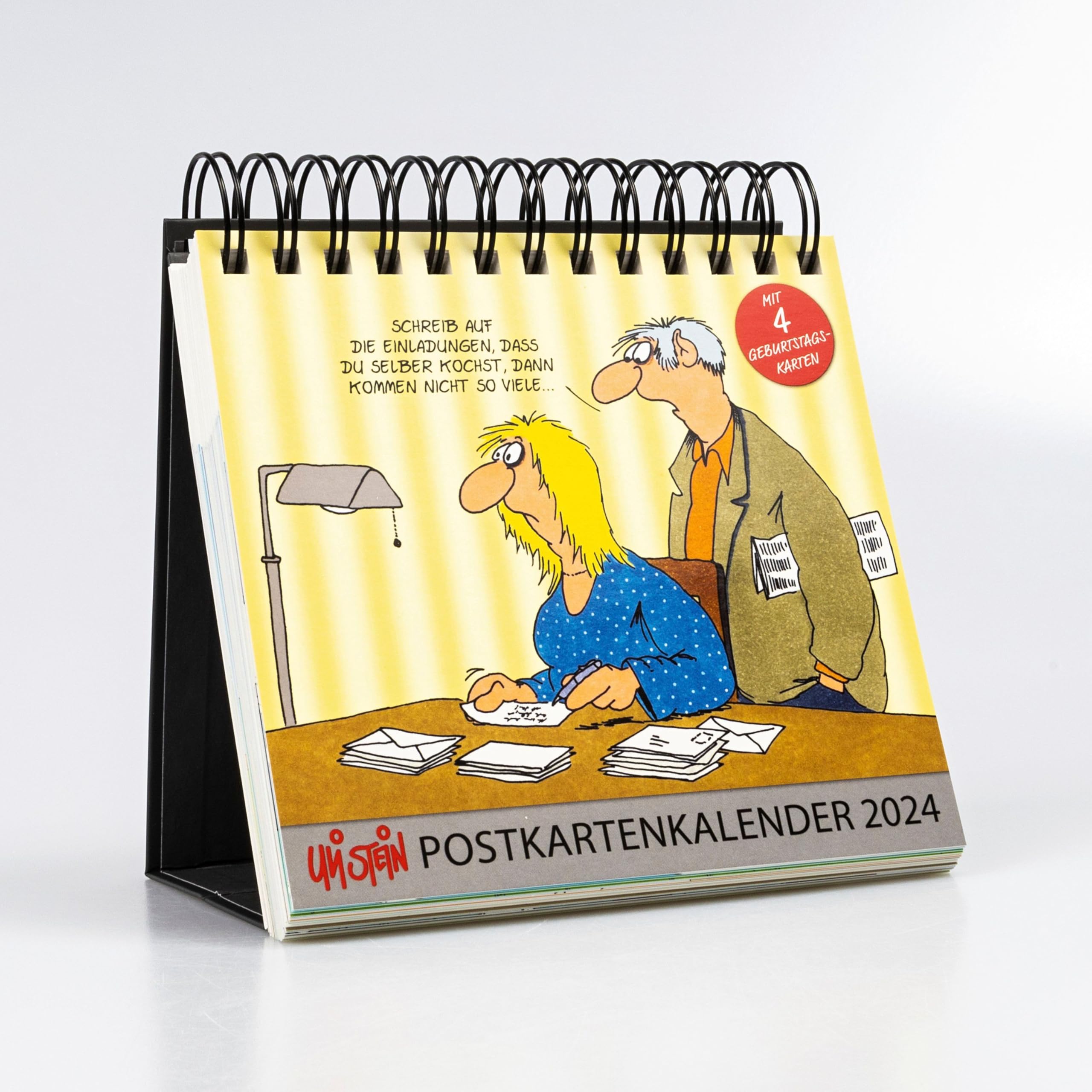Uli Stein Postkartenkalender 2024