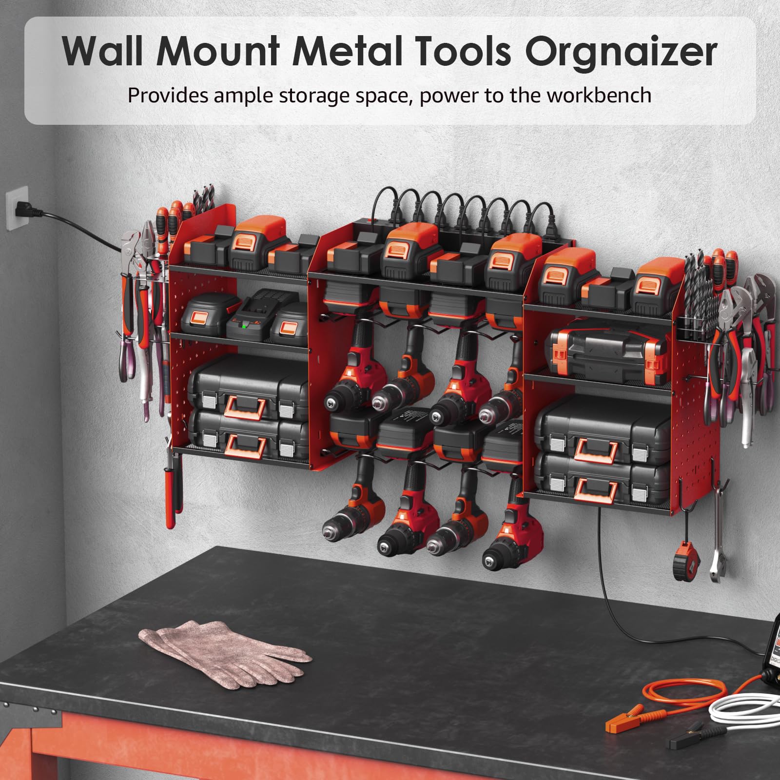 Tool Charging Station Drill Holder Home Depot Charging Station