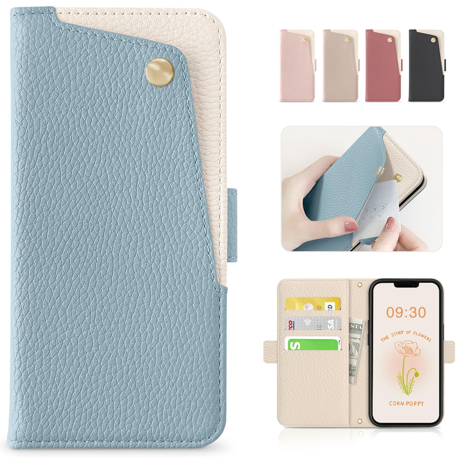 CASSYOOK for いphone14plus ケース 手帳型 iphone…