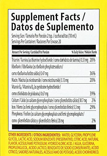 Miniatura 5 de Suplemento líquido de vitaminas y minerales - Apoya el funcionamiento normal de los sistemas corporales y promueve el bienestar general - 16.9 fl oz
