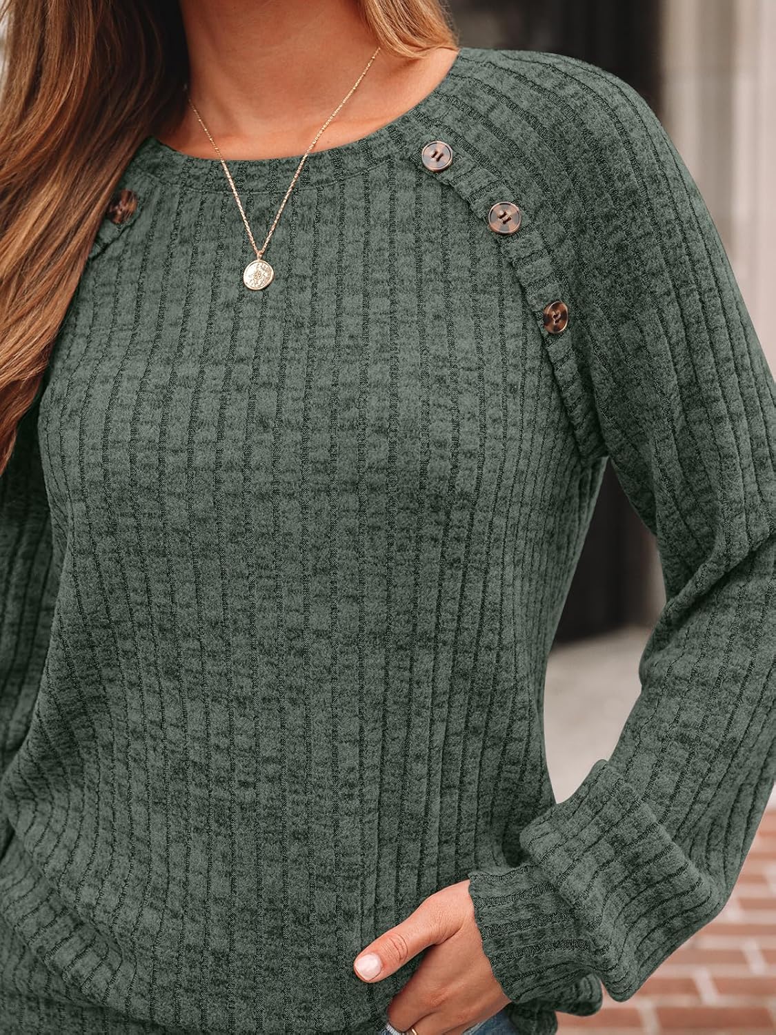 AUTOMET Womens Long Sleeve T Shirts Casual Tunic Work Tops Spring Plus Size Sweaters Date Night Outfit 2026 Dressy Blouse - Image 5