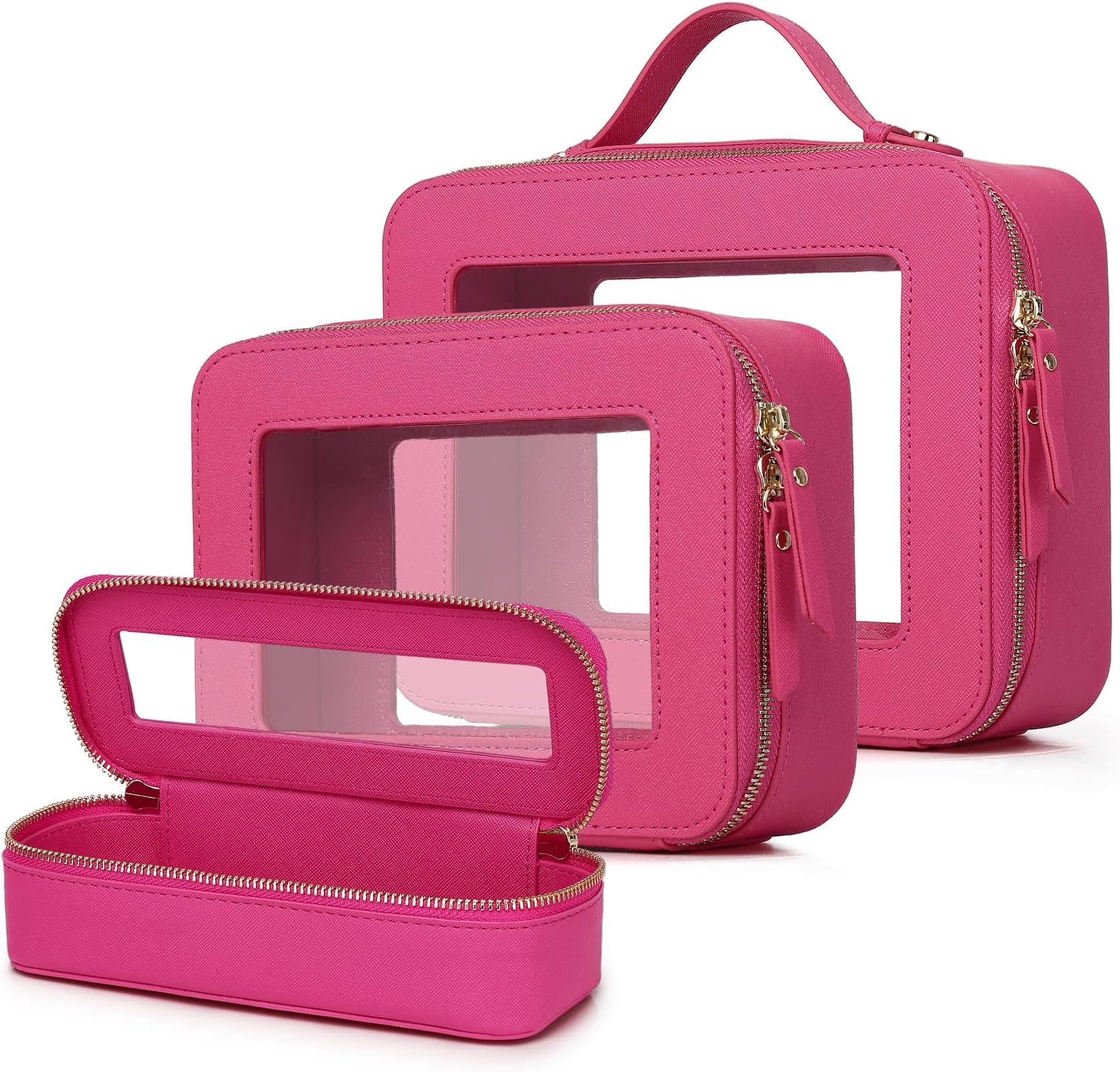 Travel Makeup Set (Fuxia, L+M+SLIM)