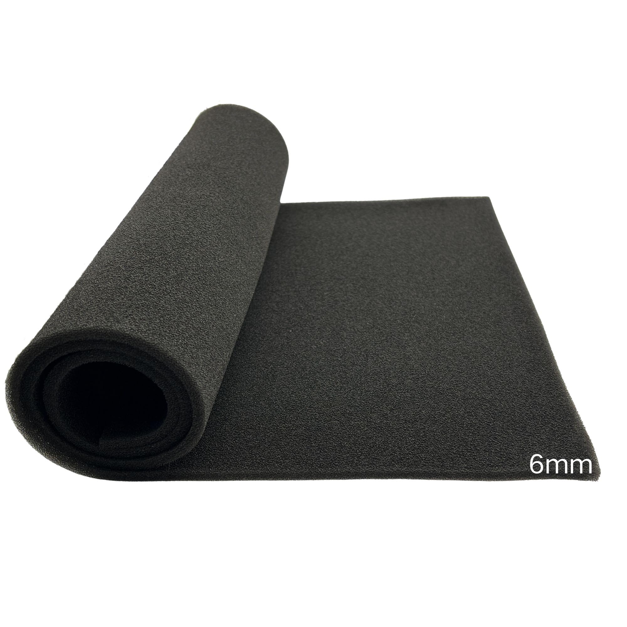Filtro aria in schiuma 50 PPI 38 x 90 cm, spessore 6 mm, adatto per scooter, moto, quad, tosaerba, filtrazione airbox, purificatore d'aria